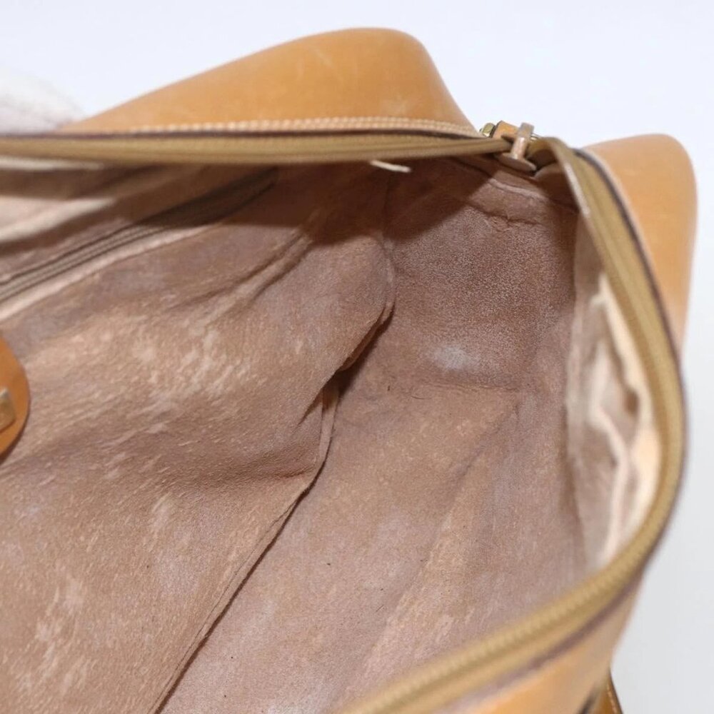GUCCI Micro GG Supreme Shoulder Bag PVC Beige Gold - Picture 11 of 16